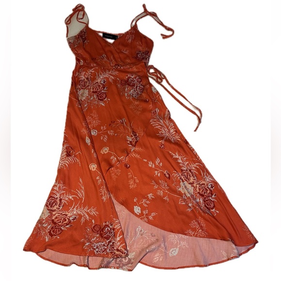 Mink Pink orange summer dress - size M - EUC - Picture 2 of 4